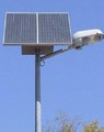 Автономный фонарный столб с использованием солнечных батарей