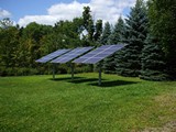 Стойки для солнечных батарей 